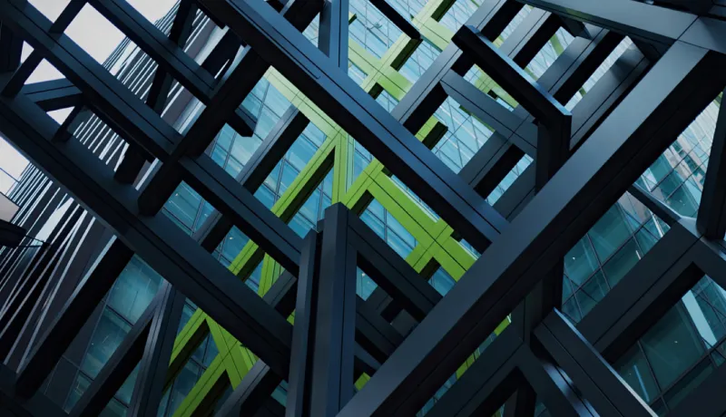 structure de batiment pour illustrer le manque de structure de la communication